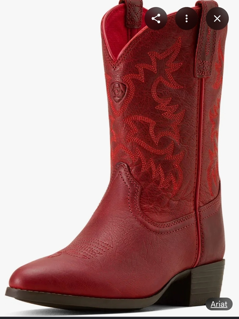Ariat Crimson Embroidered Western Boot